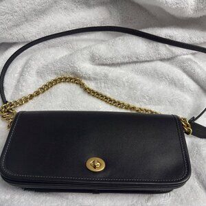 Coach Dinky Bag black.  Like new.